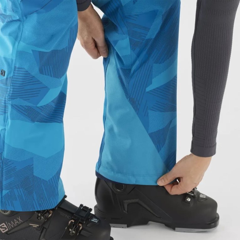 Turquoise Salomon The Brilliant Women's Ski Pants | IE CQ8369